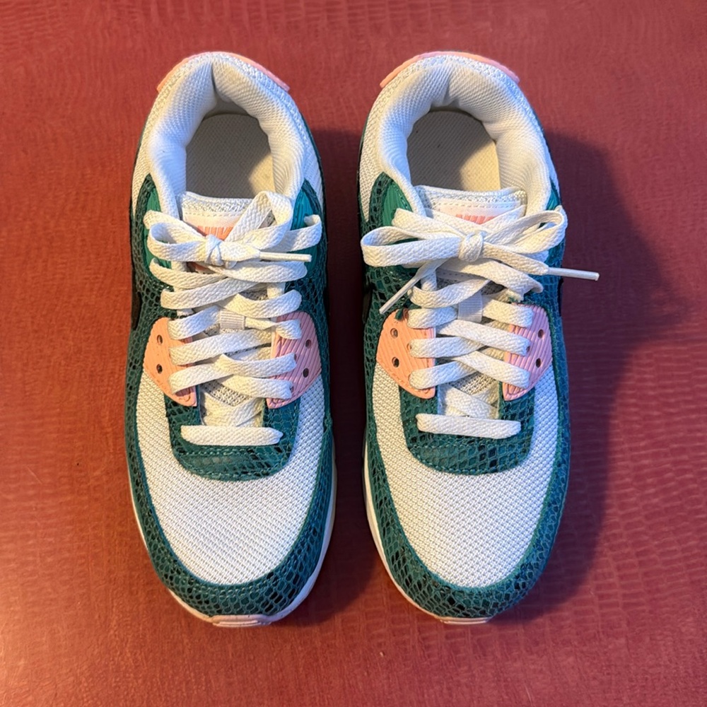 Air Max 90 GS 'Washed Teal Snakeskin' 2022